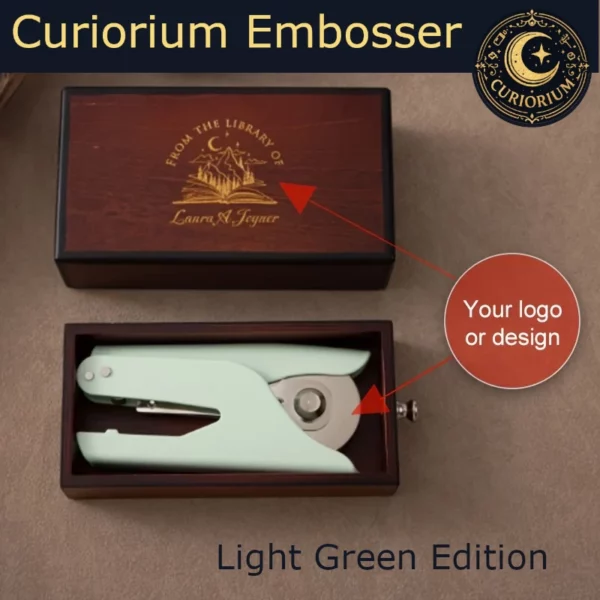 Curiorium Embosser Light Green Edition