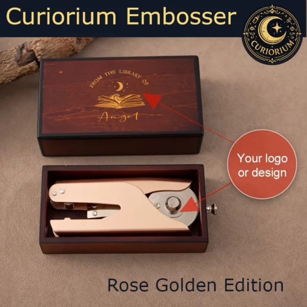 Curiorium Embosser Rose Golden Edition