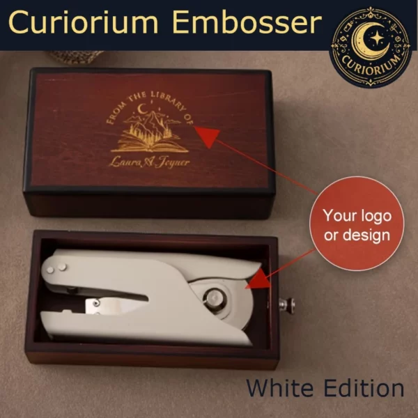 Curiorium Embosser White Edition