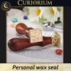 Personalised wax seal – with a brass head diameter of 2cm to 5cm!