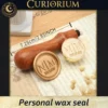 Personalised wax seal – with a brass head diameter of 2cm to 5cm!