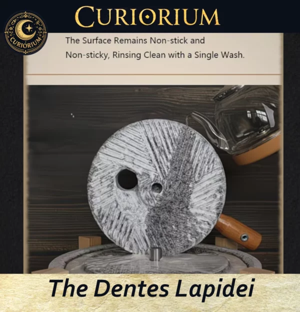 The Dentes Lapidei personal mill-Close-up 3 The Dentes Lapidei- personal mill
