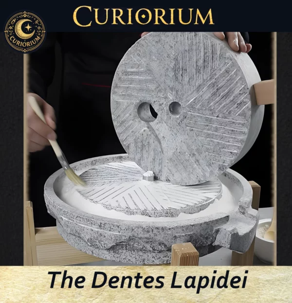 The Dentes Lapidei personal mill- Flour made from anything The Dentes Lapidei- personal mill