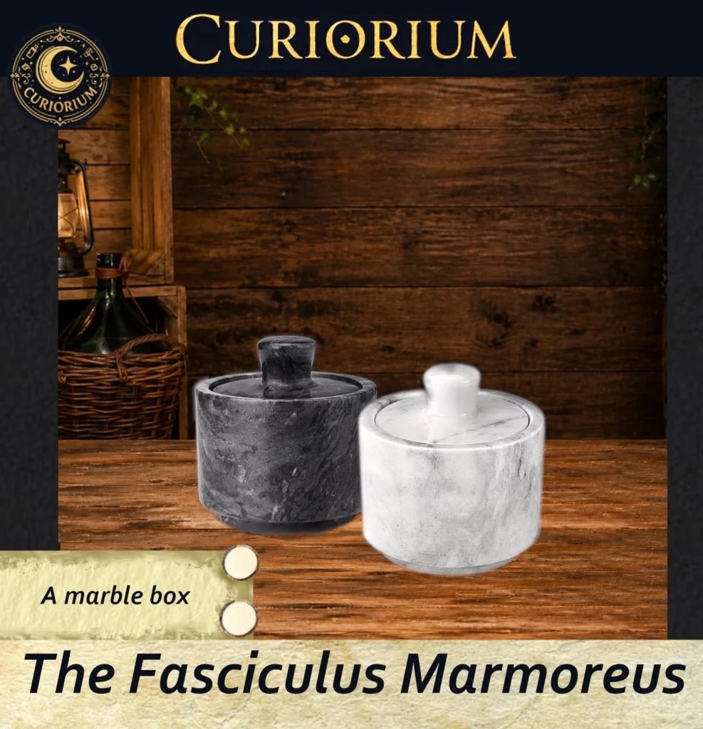 The Fasciculus Marmoreus-A Home for Carefully Chosen Contents