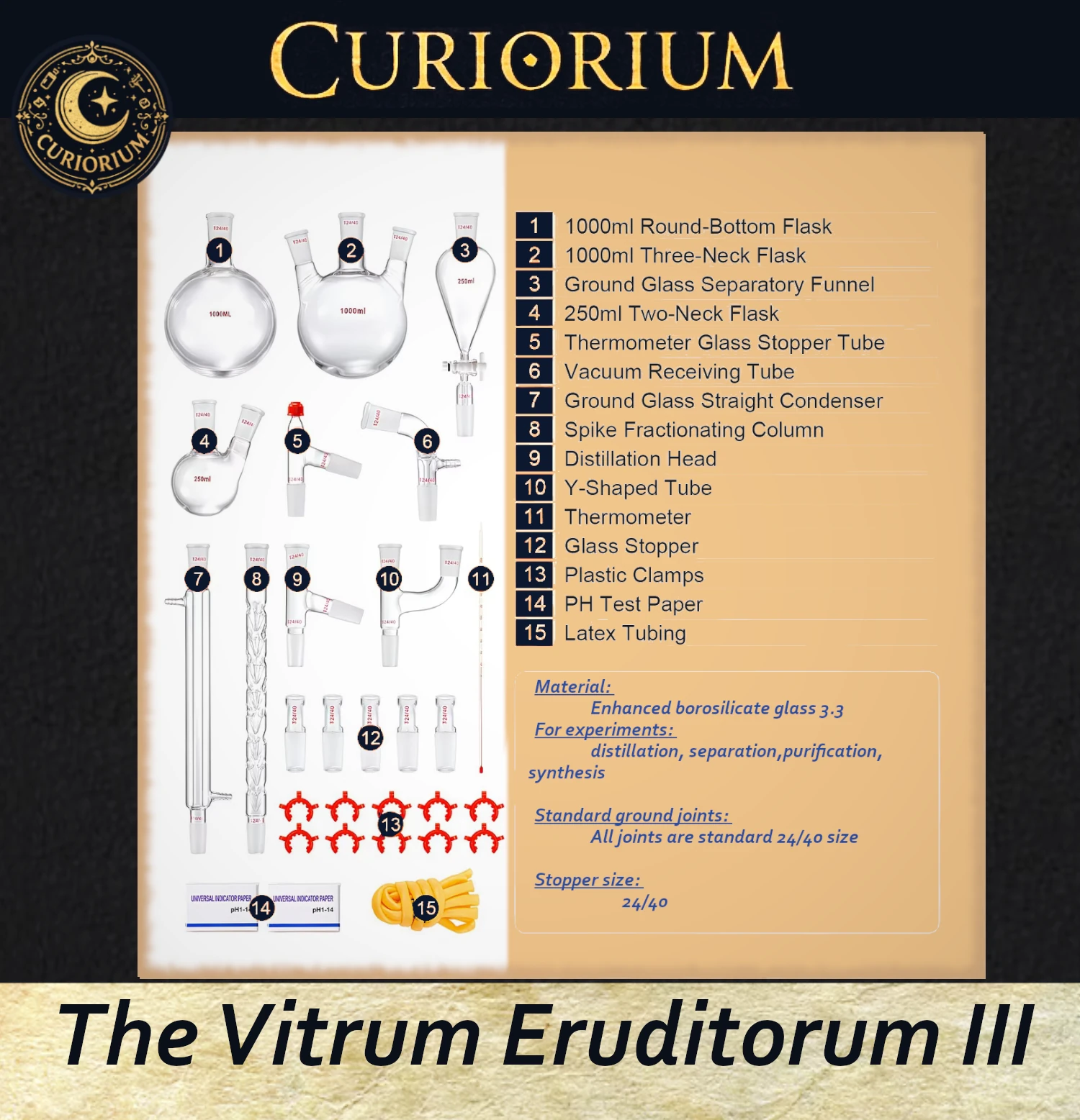 The Vitrum Eruditorum III Table of contents The Vitrum Eruditorum III